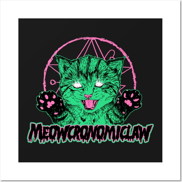 Meowcronomiclaw Wall Art by Hillary White Rabbit